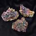 Natural Rock Crystal Cluster Quartz Geode Stone Bismuth ore Rainbow Stone Colorful Specimen for ReikiHome Decor 300g Crystal Cluster (Size : 200g) - Buy Online on GoSupps.com