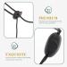 STAHAD Cache- il de Protection Laser 5 Pcs Noir Bandeau Ajustable Protection Oculaire UV et Lumi re Infrarouge pour Soins Visage Masque Opaque pour D tente et Luminoth rapie - Buy Online on GoSupps.com