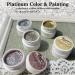 VERONNI Glitter Gel Nail Polish Set - Chrome Platinum Sparkly Colors for Home DIY Manicure - Buy Online on GoSupps.com