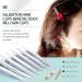 Shop Keadic 200 PCs Silver Alligator Hair Clips - Professional Hairpins for Styling & Hairdressing - International Shipping Available - Buy Online on GoSupps.com