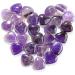 Crystear Amethyst Heart Stones - 10 pcs 20mm Hand-Carved Crystal Healing Hearts for Luck & Wellness - Buy Online on GoSupps.com