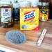 S.O.S Steel Wool Pads 10 Ct - Heavy Duty Cleaning & Scrubbing Soap Pads with Moofin Spoon | Ideal for Rust Removal from Metal Wood & Plastic - Buy Online on GoSupps.com
