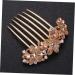 DOITOOL Prom Hair Clips Women Headpiece Rhinestone Headpiece Hair Comb Hair Barrettes for Women Elegant Hair Accessories for Women Hair Teasing Comb Hair Insert Comb Grace Hair Piece Bride - Buy Online on GoSupps.com