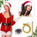 BBTO 200 Strands Hair Tinsel Strands Kit with Tools Tinsel Hair Extensions Glitter Hair Accessories Hair Extensions for Braiding Hair Tinsel for Women Cosplay Party Supplies(Gold) - Buy Online on GoSupps.com