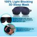 DreamHeaven 3D Sleep Mask & Ear Plugs Kit - 2-Pack, 100% Light Block, Contoured Design - Men & Women, Soft Memory Foam, Travel Eye Mask - Buy Online on GoSupps.com