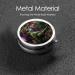 Cyberpunk Cat Portable Metal Pill Box | Round 3-Compartment | Travel Essential | Black Hinged Design - Buy Online on GoSupps.com