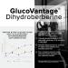 GLP-CORE - GLP-1 Supplement for Women and Men GLP1 Support with GlucoVantage 200 mg Dihydroberberine 10 B TFU Heat-Stable Akkermansia 1 g Inulin 30 Servings 120 Count (Pack of 1) - Buy Online on GoSupps.com