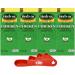 Herb-Ox Granulated Sodium-Free Chicken Flavor Bouillon (Pack of 4) with By The Cup Swivel Measuring Spoon