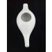 Durable Ceramic Neti Pot for Sinus Relief | Leak-Proof Design | Microwave & Dishwasher Safe | White - Buy Online on GoSupps.com