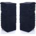 Simpli-Magic 79217 Black Cotton Washcloths 12x12 24 Pack - Soft & Absorbent - Buy Online on GoSupps.com