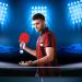 Spindragon Apex Carbon Professional Ping Pong Paddle - Dual Offensive Rubber & Carry Case - Enhance Your Game & Win Matches - Buy Online on GoSupps.com