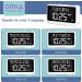 ORKA Talking Clock for Elderly Seniors | Medication Pill Reminder Recordable Alarm- Customize Multiple Alarms | Digital Day Clock 8 Display for Dementia & Impaired - Buy Online on GoSupps.com