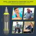 2 in 1 Men's Facial Hair Trimmer - Painless Trimming for Nose, Ear, Necklines, Sideburns, and Eyebrows - Buy Online on GoSupps.com
