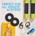 Black Medical Athletic Tape | 45ft Uncut Roll for Pain Relief | Waterproof Therapeutic Aid for Muscles, Shin Splints, Knees & Shoulders - 3 Rolls (45 ft per roll) - Buy Online on GoSupps.com