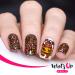 Whats Up Nails Halloween Stamping Plates 2 Pack - B054 & B072 - Nail Art Design Variety Set - Buy Online on GoSupps.com