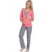 Be Mammy Nursing Pyjama Set L Coral- Comfortable Women's PJs - Buy Online on GoSupps.com