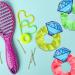 Neon Bachelorette Scrunchies 7 Pack - Bachelorette Party Hair Ties for Team Bride - Bridesmaid Favor - Buy Online on GoSupps.com