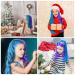 MSDADA Blue and Purple Hair Chalk Comb for Girls - Temporary Washable Hair Color Dye - Great Gift for Kids 8-12 - Buy Online on GoSupps.com