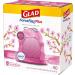 GLAD ForceFlex Plus Drawstring 13 Gallon Cherry Blossom Odor Shield Pink Trash Bags - 90 Count - Buy Online on GoSupps.com