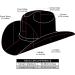 Enimay Western Cowboy Cowgirl Hat | Pinch Front Wide Brim Style | Large-X-Large | Classic Sand - Buy Online on GoSupps.com