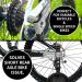 CycForge Adjustable Support Wheels for Kids' Bikes - Fit 12/14/18/20 Inch Bicycles | Durable Stabilizers | Perfect for Varied Speeds - Black - Buy Online on GoSupps.com