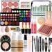 Makeup Set Makeup Set for Women Girls Teens Full Kit Makeup Present Set for Beginners and Professionals Include Eyeshadow Palettes Foundation CC Cream Liquid Lipsticks Set Set A