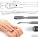 3 Swords Germany Cuticle Remover Trimmer Knife & Pusher Set - Professional Nail Care Kit - Buy Online on GoSupps.com