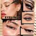 Waterproof Eyeliner Black High-Pigmented Liquid Eyeliner Black - Long-Lasting Quick-Drying Eyeliner Liquid Liner Eye Makeup Cosmetic for Women Girls - Buy Online on GoSupps.com