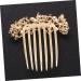 DOITOOL Prom Hair Clips Women Headpiece Rhinestone Headpiece Hair Comb Hair Barrettes for Women Elegant Hair Accessories for Women Hair Teasing Comb Hair Insert Comb Grace Hair Piece Bride - Buy Online on GoSupps.com