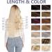 Clip-in real hair extensions 8-piece set Remy soft hair dark brown #2 12 inches (30 cm) 55 g - Buy Online on GoSupps.com