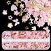 KACHIMOO Nail Glitter Sequins - 12 Grids Gold Pink Flakes for Nail Art Decoration - Buy Online on GoSupps.com