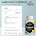 High Dose Calcium + Vitamin D3 Supplements - 600mg Calcium Carbonate & 400 IU Cholecalciferol - 120 Vegetarian Tablets - Dietary Supplement Made in Germany - Buy Online on GoSupps.com