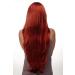 WIG ME UP - Long Dark Copper Red Straight Wig | 80 cm Hair Replacement - 3217-135 - Buy Online on GoSupps.com