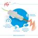 Sanohra Fly Earplugs for Adults - Noise Insulation 24 dB Pressure Relief Reusable & Comfortable for Air Travel - Buy Online on GoSupps.com