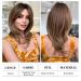 Shop 20 Inch Blonde Wigs for Women | Natural Straight Synthetic Wig with Ponytail | Glueless Cosplay & Daily Party Use | Brown Ombre - Buy Online on GoSupps.com