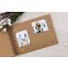 Potricher 12.2 x 8.5 Inch Hardcover Kraft Scrapbook Photo Album - 80 Pages - Wedding Anniversary Family Album (Brown) - Buy Online on GoSupps.com