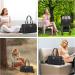 Buy Miss Lulu LT6638 BK Baby Changing Bag | Stylish Black Diaper Bag | International Shipping Available - Buy Online on GoSupps.com