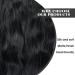 Black Halos Hair Extensions - Invisible Wire 20 Inch Synthetic Wavy Hair Pieces for Women - Buy Online on GoSupps.com