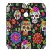 Kigai Skull Flowers Barber Cape Professional Salon Hair Cutting Cape with Adjustable Snap Closure Waterproof Hairdressing Cape Haircut Cape for Men Women