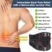 Flexible Lumbar Support Brace for Lower Back Pain Relief, Scoliosis & Lifting Black 2XL (37.5-47'') - Buy Online on GoSupps.com