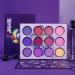 DE'LANCI Purple Eyeshadow Palette 12 Colors Matte Shimmer High Pigmented Mini Makeup Eyeshadow Pallet Bright Natural Blendable Long-Lasting Waterproof Hypoallergenic Small Cheap Pallets Eyeshadow