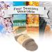 Cosyfeel Women Loose Diabetic Socks | 4-Pack Neuropathy Ankle Socks for Ladies | Super Soft Eco-Friendly Bamboo Material | Durable with Seamless Toe | Multicolour Patterns | 4 Seasons 7-9 1/2 SANDSTORM - Buy Online on GoSupps.com