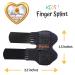 BodyMoves Finger Splints for Teens & Little Pinky - Trigger Finger, Mallet Finger, Broken Finger Post-Op Care - Midnight Black (2 pc) - Buy Online on GoSupps.com