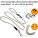 Stretch Comfort Leash Gray M | International Shipping | Durable & Stylish Dog Leash - Buy Online on GoSupps.com