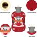 2L Heat Bottle with Animal Cover - Removable & Washable Hot Water Bottle for Winter | Perfect Christmas Gift for Friends & Family - Buy Online on GoSupps.com