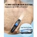 ASAHINA Body Hair Trimmer for Men Electric Vacuum Hair Suction Trimmer Waterproof Hair Clippers Wet/Dry Use Rechargeable Pubic Hair Ball Groomer Groin Hair Hygiene Razor Chest Hair Trimmer Dark Black - Buy Online on GoSupps.com