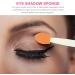 MUSISALY 100pcs Double Ended Eyeshadow Brush Eyeshadow Brush Sponge Double-sides Eye Brush Green Emulsion - Buy Online on GoSupps.com