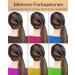 Lictin Black Elastic Hair Ties - 100 Colorful Hair Bands for Girls & Women | Best Hairstyles Accessories - Buy Online on GoSupps.com