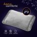 Home Comforts Rechargeable Electric Hot Water Bottle Bed Hand Warmer Massaging Heat Pad Pain Relief Grey 26 18cm - Buy Online on GoSupps.com
