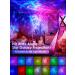 Galaxy Projector HD RGB Star Light with White Noise, Bluetooth Speaker & Remote - Deep Sky Blue - Buy Online on GoSupps.com
